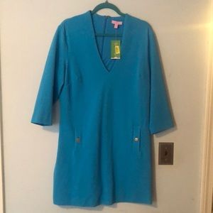 NWT XL Lilly Pulitzer turquoise dress